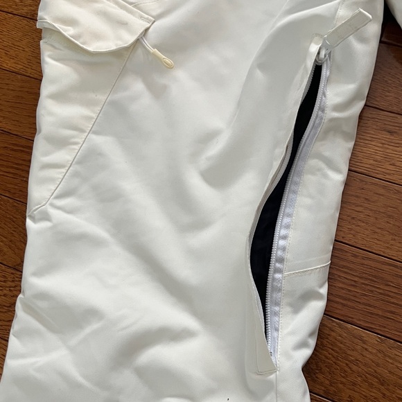eira Ladies White Ski / Snowboarding Pants Style 5722 - Picture 7 of 16